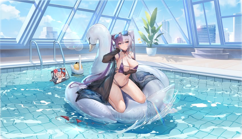 manjuu, ying swei, and chao ho (azur lane) drawn by yyy_(zelda10010)