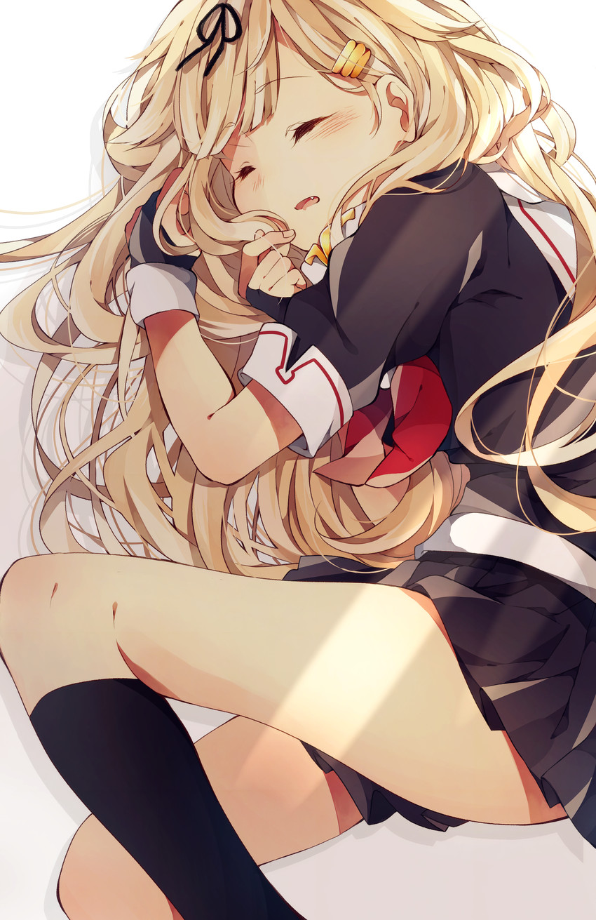 yuudachi and yuudachi kai ni (kantai collection) drawn by sumoffu