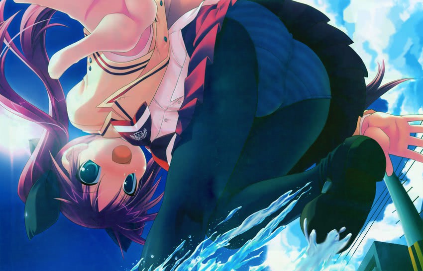 momotani harune (harukazedori ni tomarigi wo) drawn by tougarashi_hideyu and tsurugi_hagane