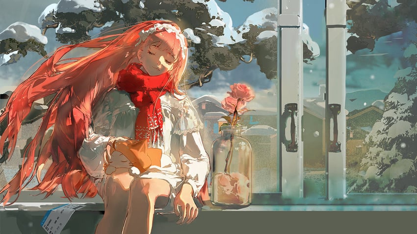 nikki and momo (nikki and 1 more) drawn by redum4