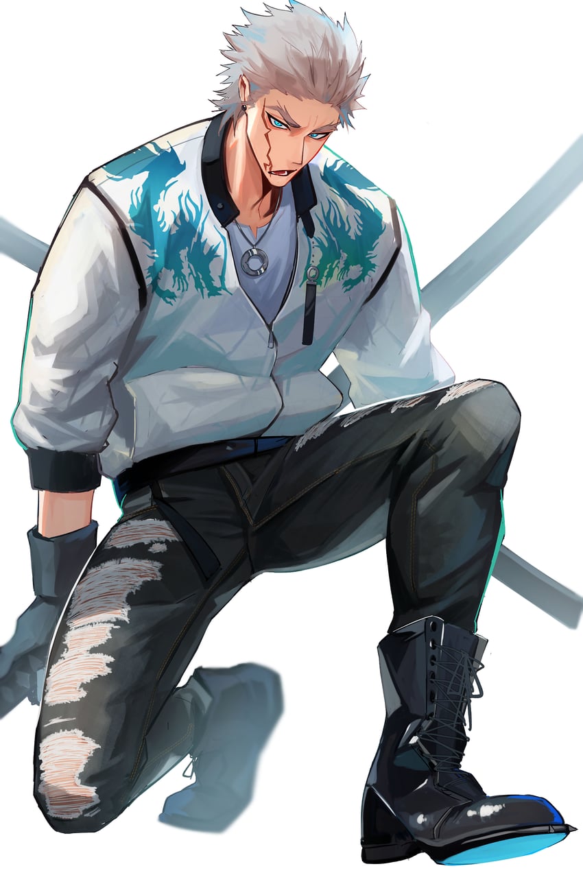nagakura shinpachi (fate and 1 more) drawn by haruakira