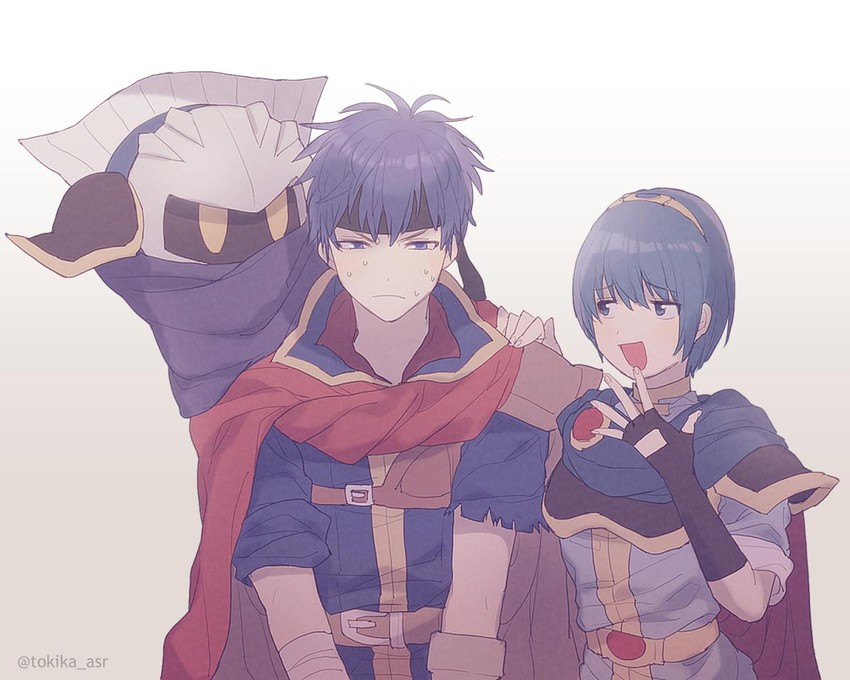 ike, meta knight, and marth (fire emblem and 4 more) drawn by tokika_asr