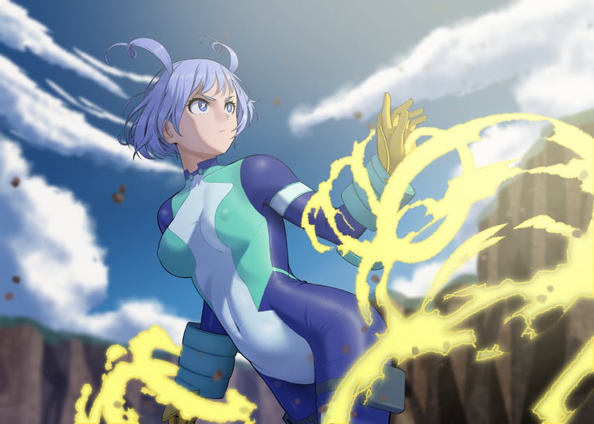 hado nejire (boku no hero academia) drawn by pimm_(chiramegd)