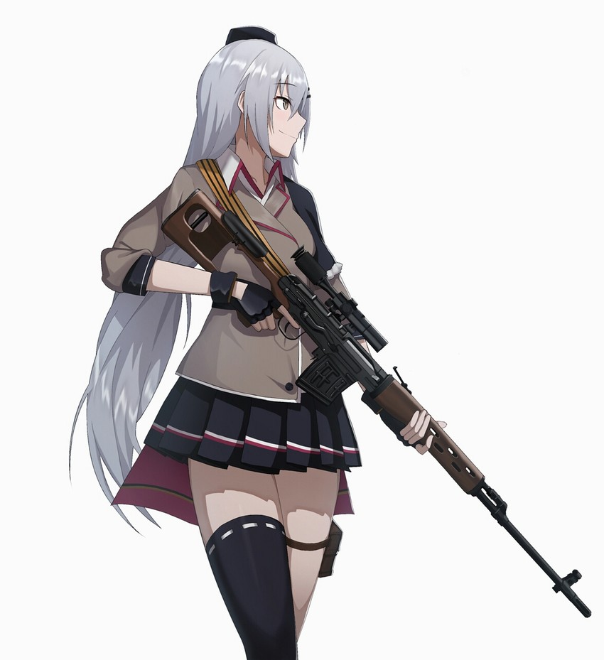 svd (girls' frontline) drawn by cero_(last2stage)