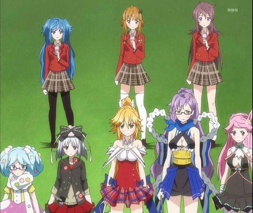 madeleine, uno uzume, shimeji, katia, sasara, and 3 more (fantasista doll)
