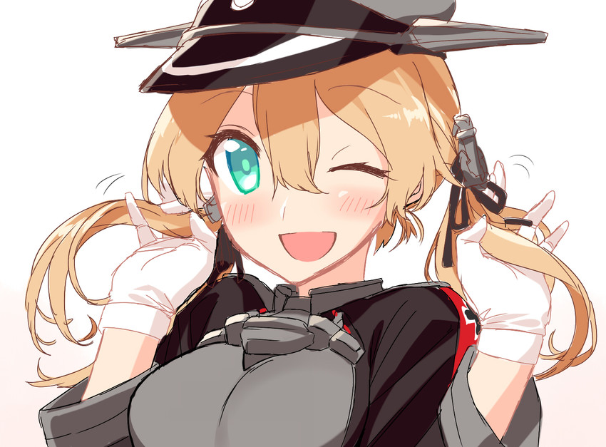 prinz eugen (kantai collection) drawn by blew_andwhite