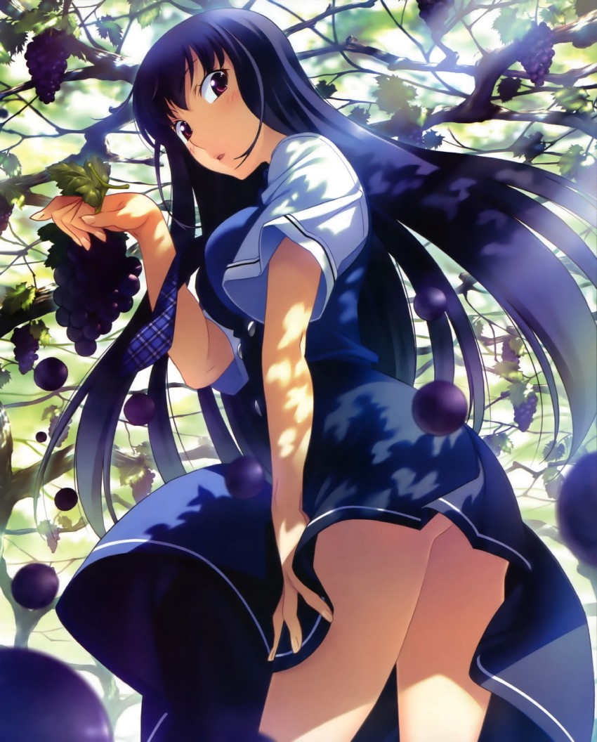 sakaki yumiko (grisaia and 1 more) drawn by watanabe_akio