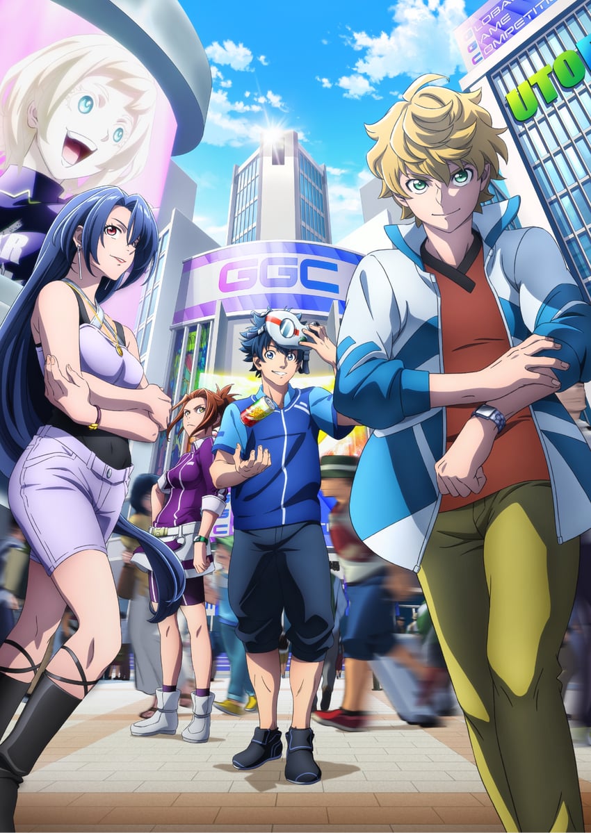 hizutome rakurou, amane towa, uomi kei, sylvia goldberg, and megumi natsume (shangri-la frontier)
