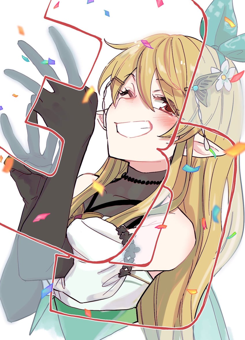 pomu rainpuff (nijisanji and 1 more) drawn by kyouno