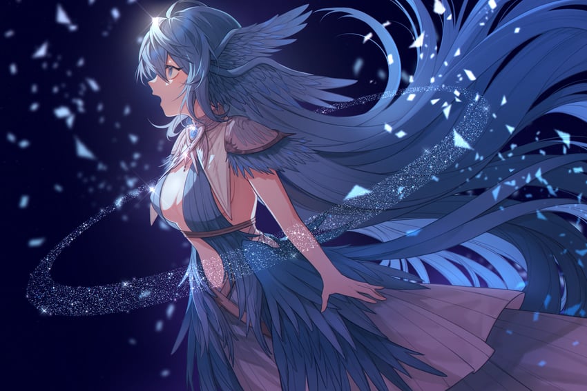 meteion (final fantasy and 1 more) drawn by kaojiao_de_rou_hq