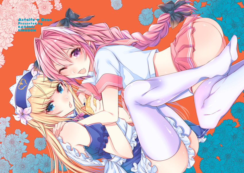 astolfo and chevalier d'eon (fate and 2 more) drawn by shisei_(kyuushoku_banchou)