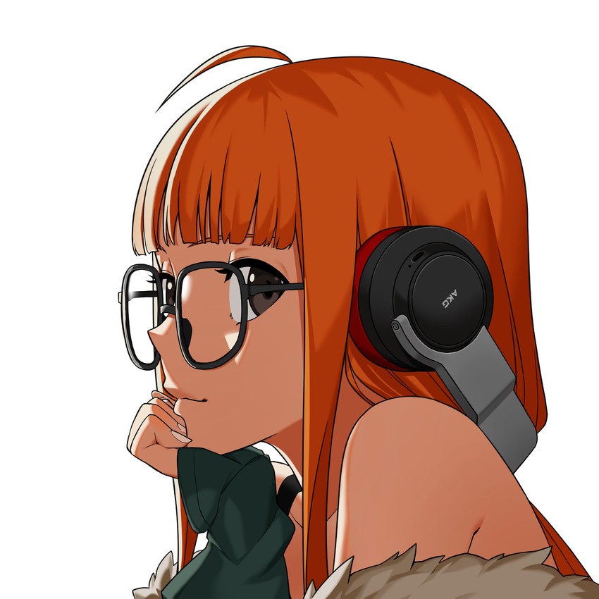sakura futaba (persona and 1 more) drawn by hyperbudd