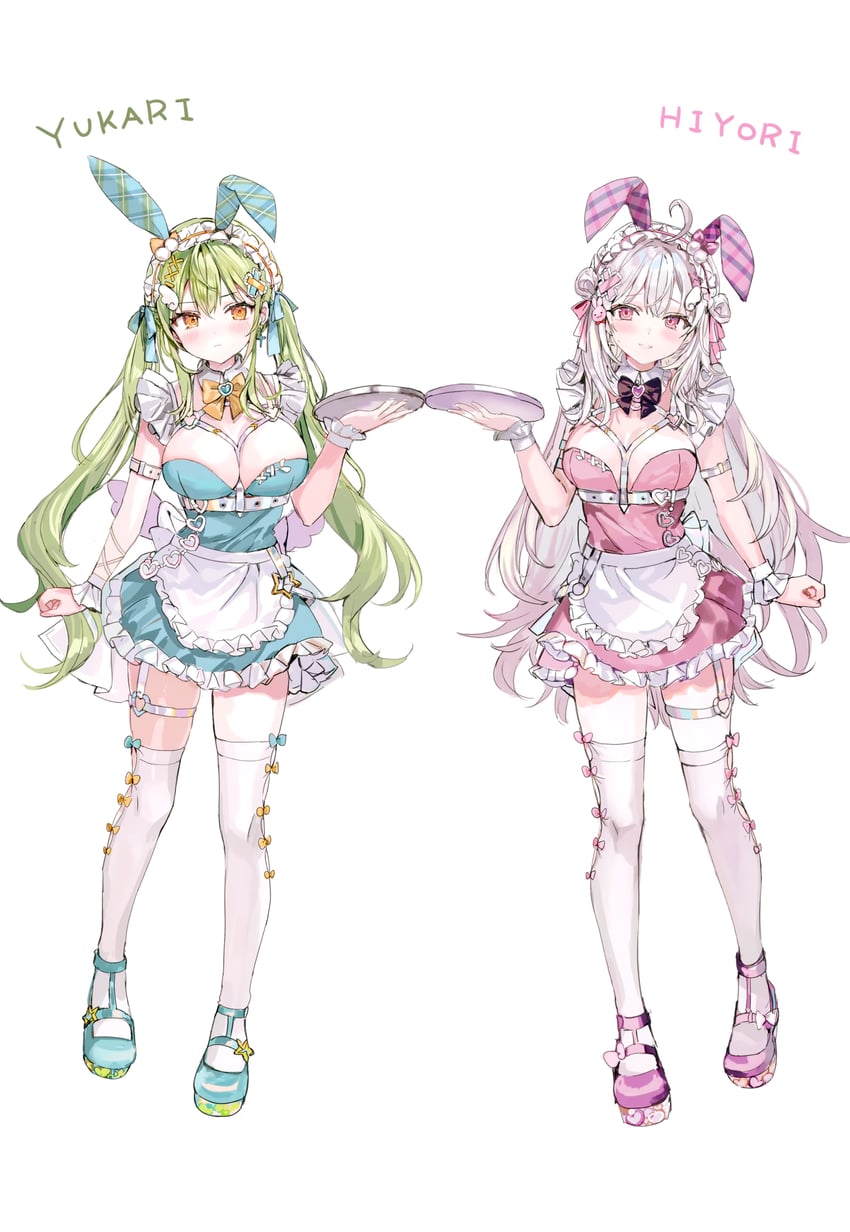 yukari and hiyori (original) drawn by momoko_(momopoco)