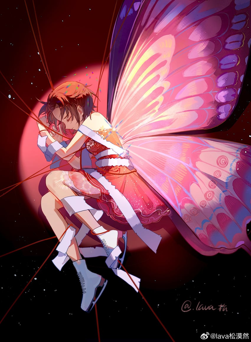 yuitsuka inori (medalist) drawn by lava_indifferent
