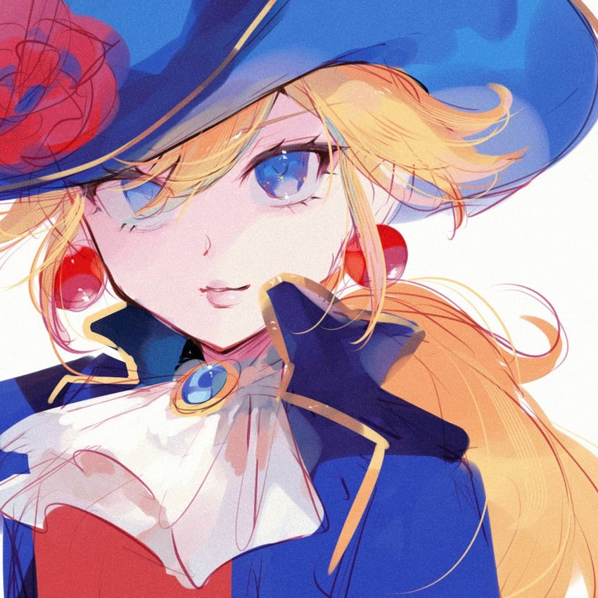 princess peach and swordfighter peach (mario and 1 more) drawn by hanaon