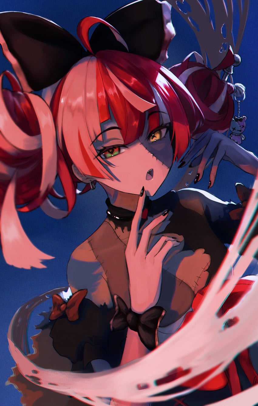 kureiji ollie and udin (hololive and 1 more) drawn by m3ru