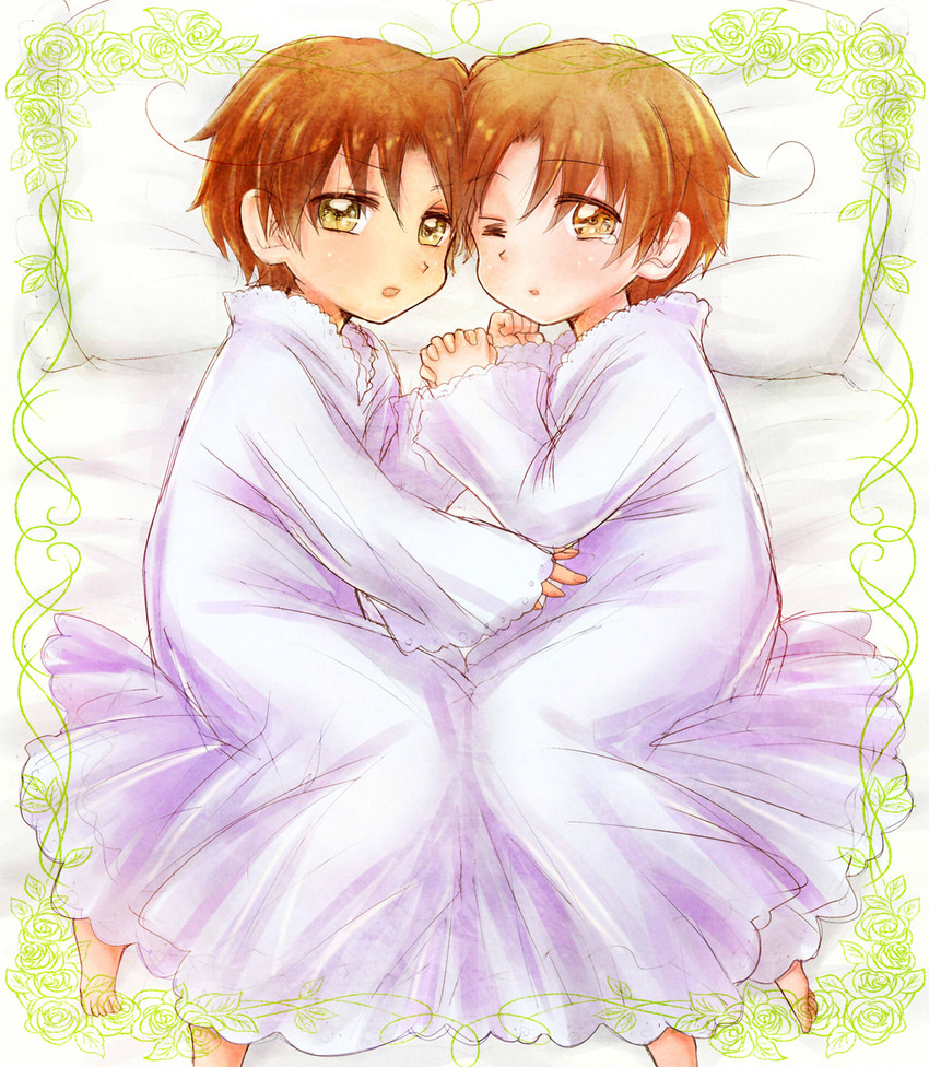 northern italy and southern italy (axis powers hetalia) drawn by ko-zi_ii