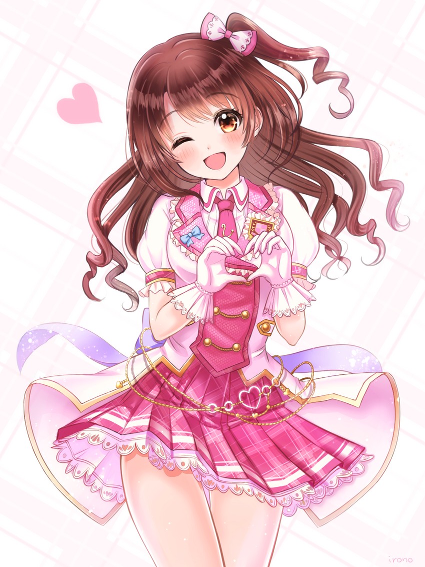 shimamura uzuki (idolmaster and 2 more) drawn by irono1910