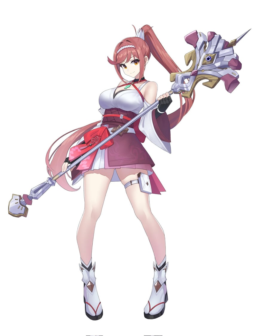 glimmer (xenoblade chronicles and 2 more) drawn by nottme