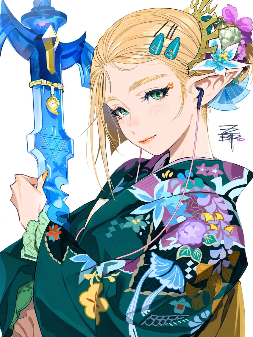 princess zelda and hylia (the legend of zelda and 1 more) drawn by tizibade