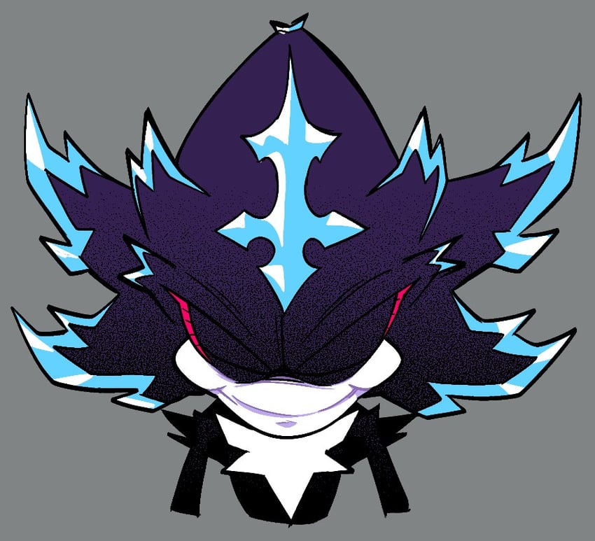 mephiles the dark (sonic and 1 more) drawn by maxoke