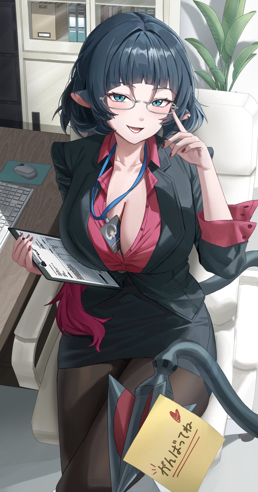 jane doe (zenless zone zero) drawn by m0_0m_c
