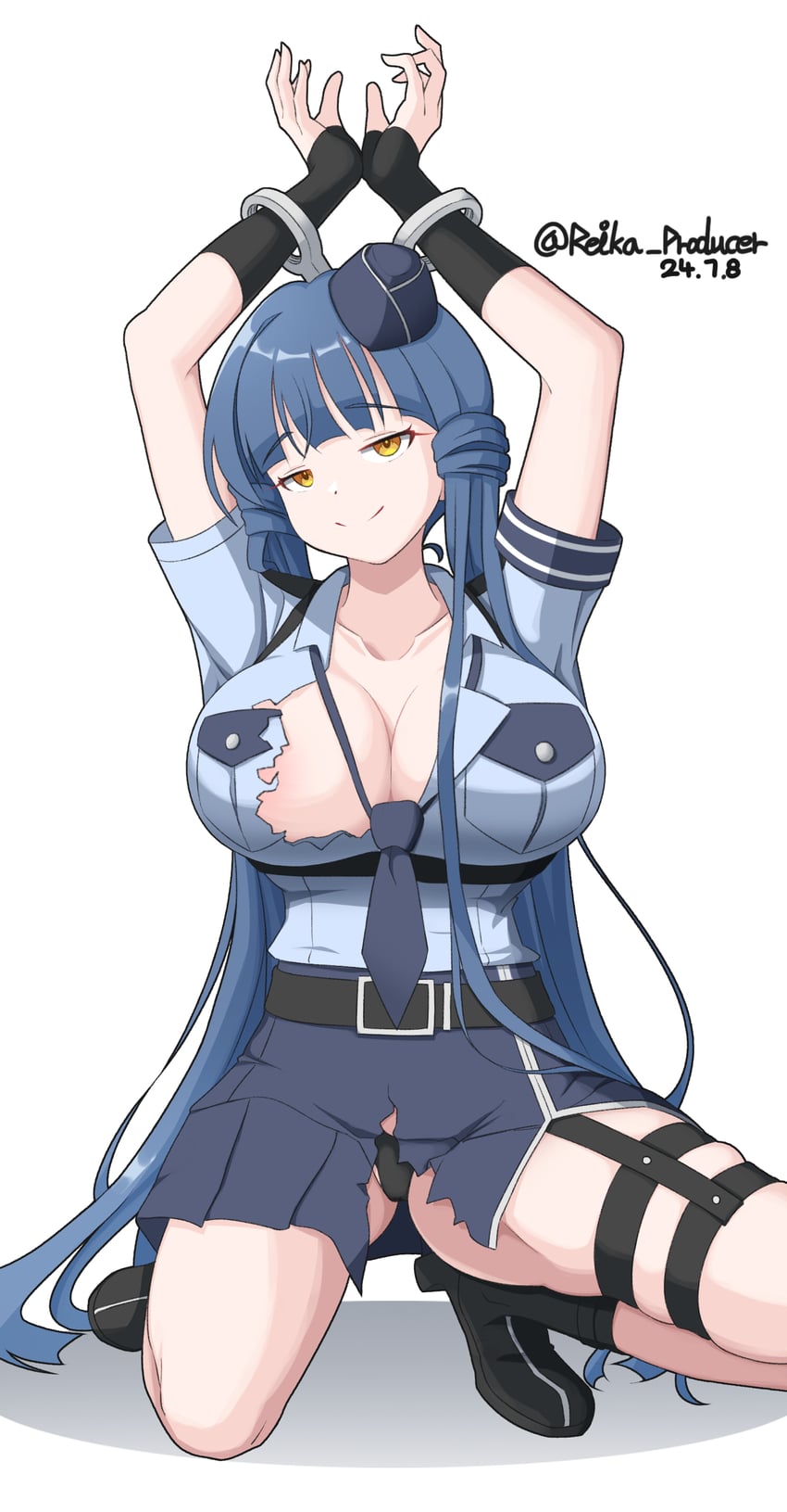 kitakami reika (idolmaster and 2 more) drawn by nillis