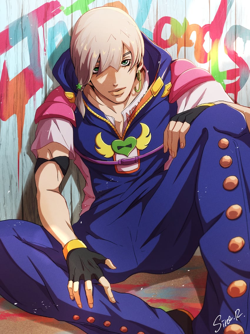 jodio joestar (jojo no kimyou na bouken and 1 more) drawn by watawata_nr_(siroraku)