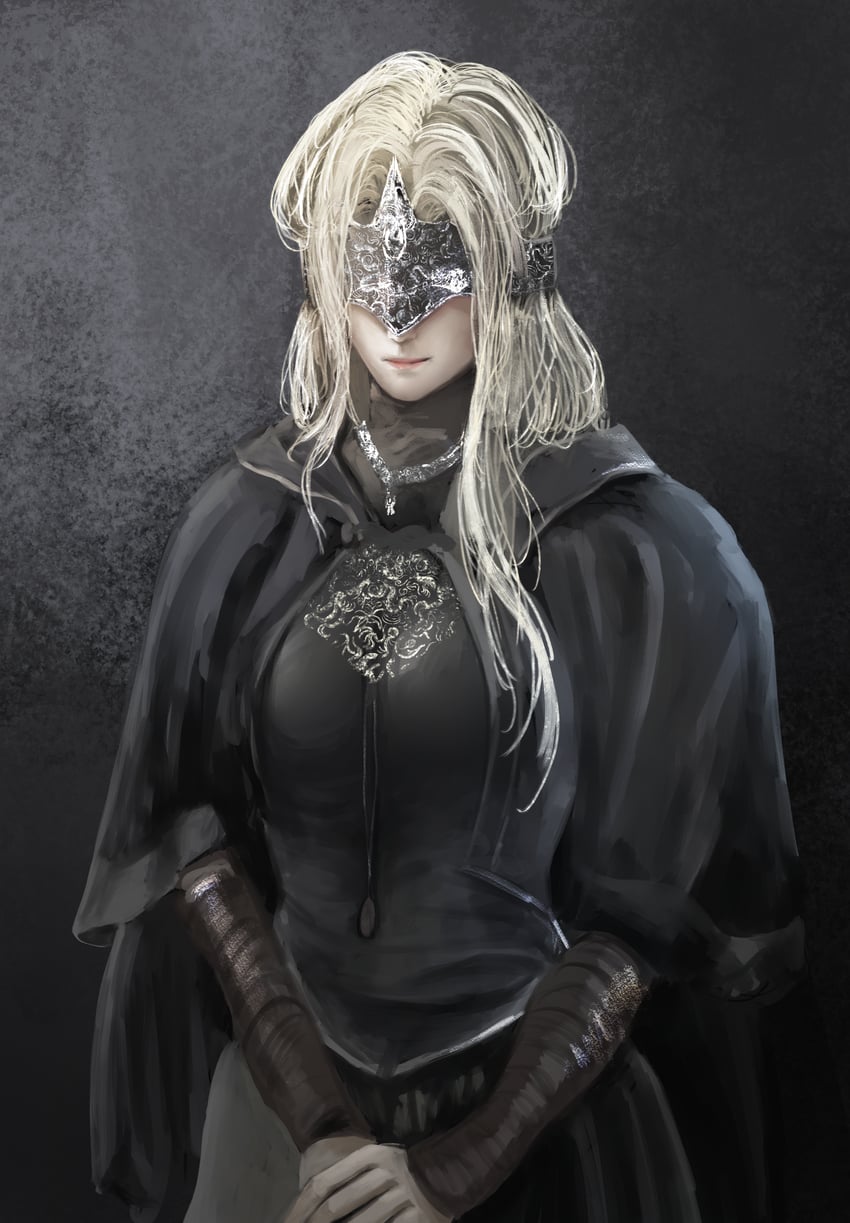 fire keeper (dark souls and 1 more) drawn by asaki_(asaki_vision)