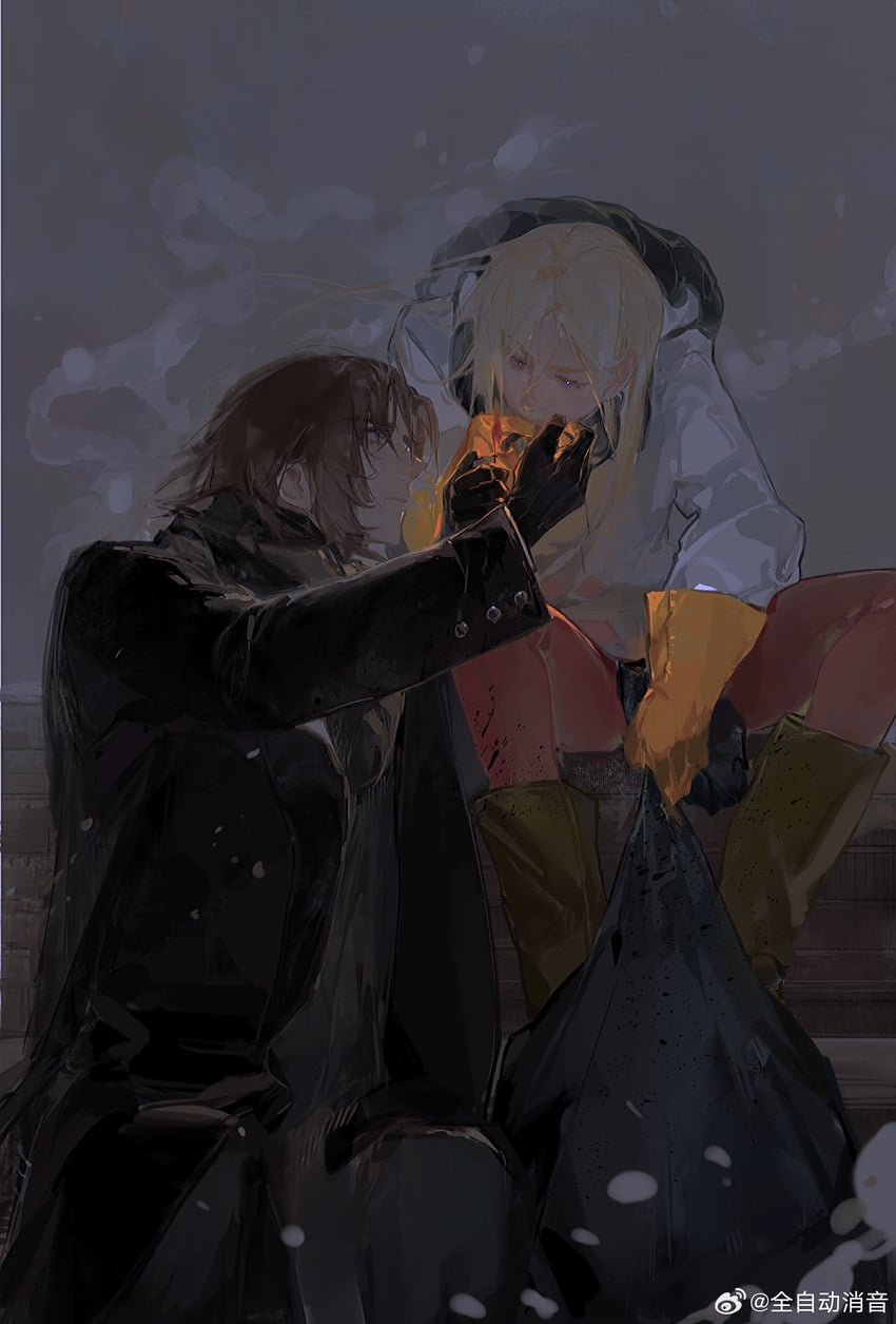 belarus and lithuania (axis powers hetalia) drawn by quan_zidong_xiaoyin
