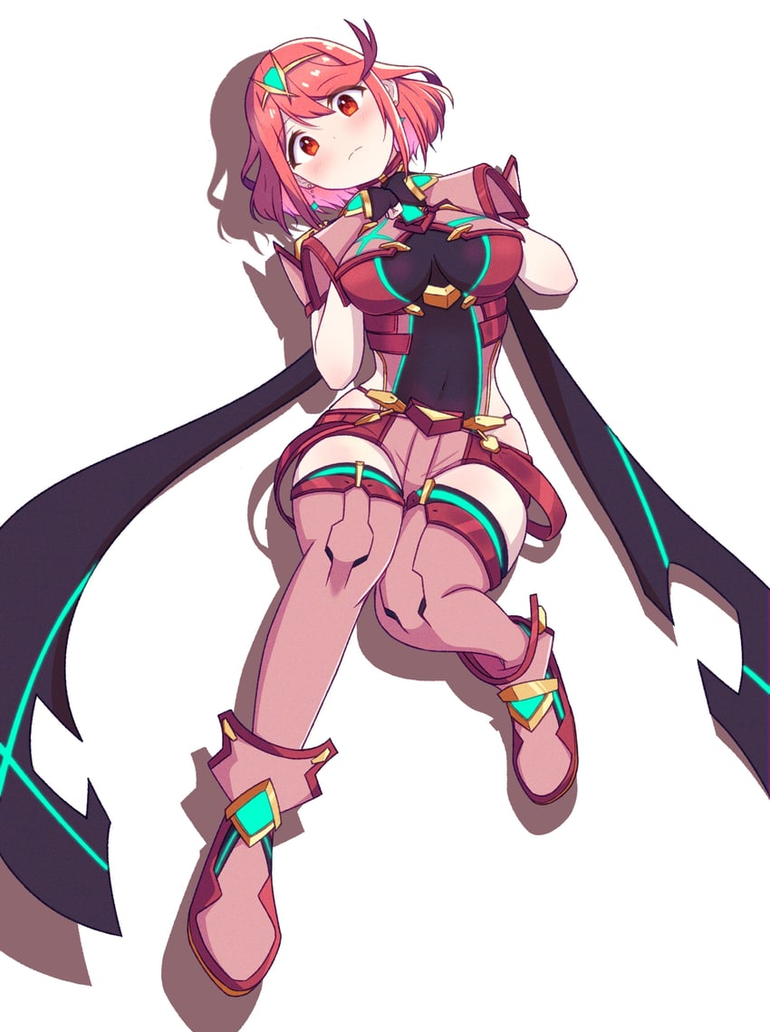 pyra (xenoblade chronicles and 1 more) drawn by reason3_s
