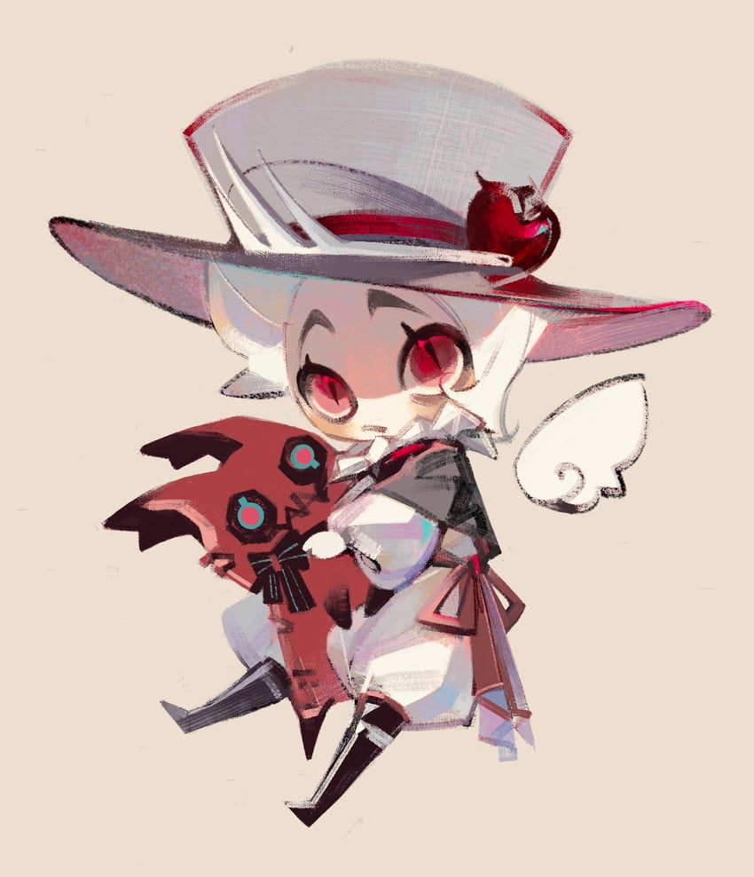 mimikyu, lucifer morningstar, and alastor (pokemon and 1 more) drawn by 2652893384