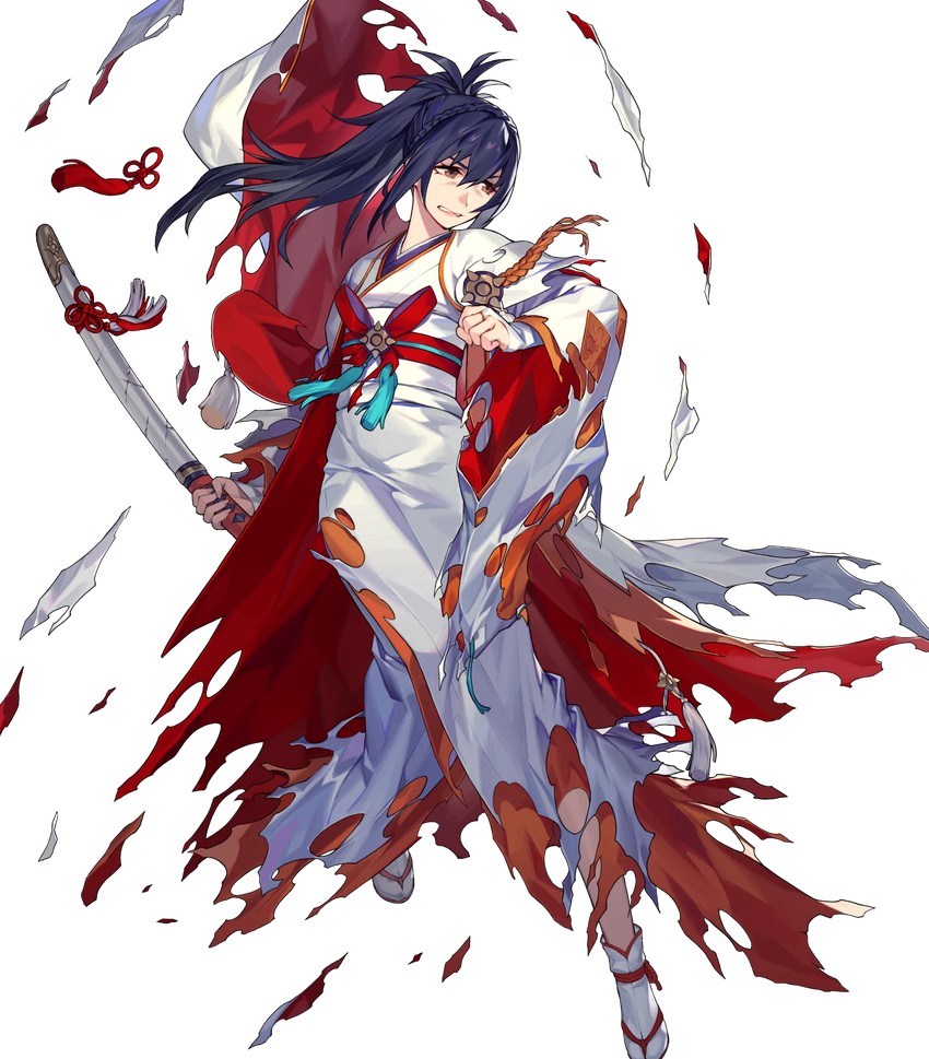 oboro (fire emblem and 2 more) drawn by noy