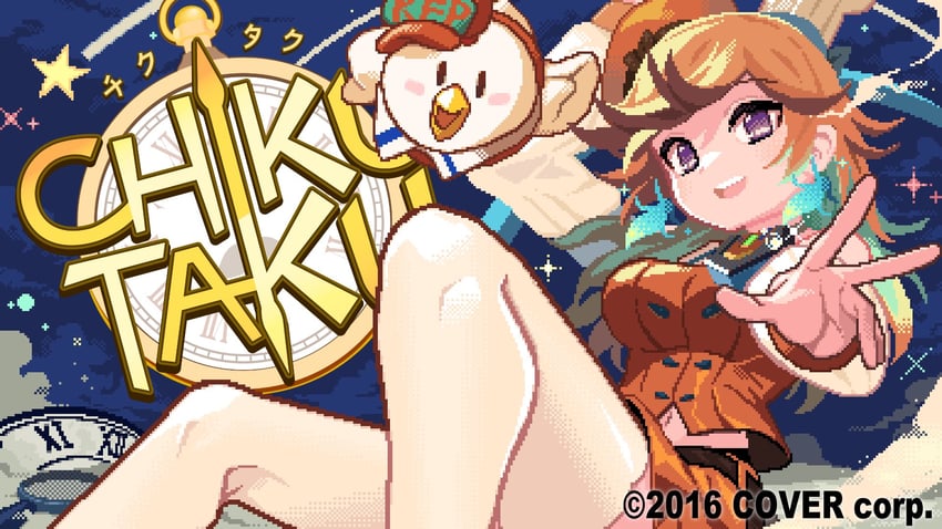 takanashi kiara, watson amelia, and kfp employee (hololive and 1 more) drawn by ronin_(zeth_total)