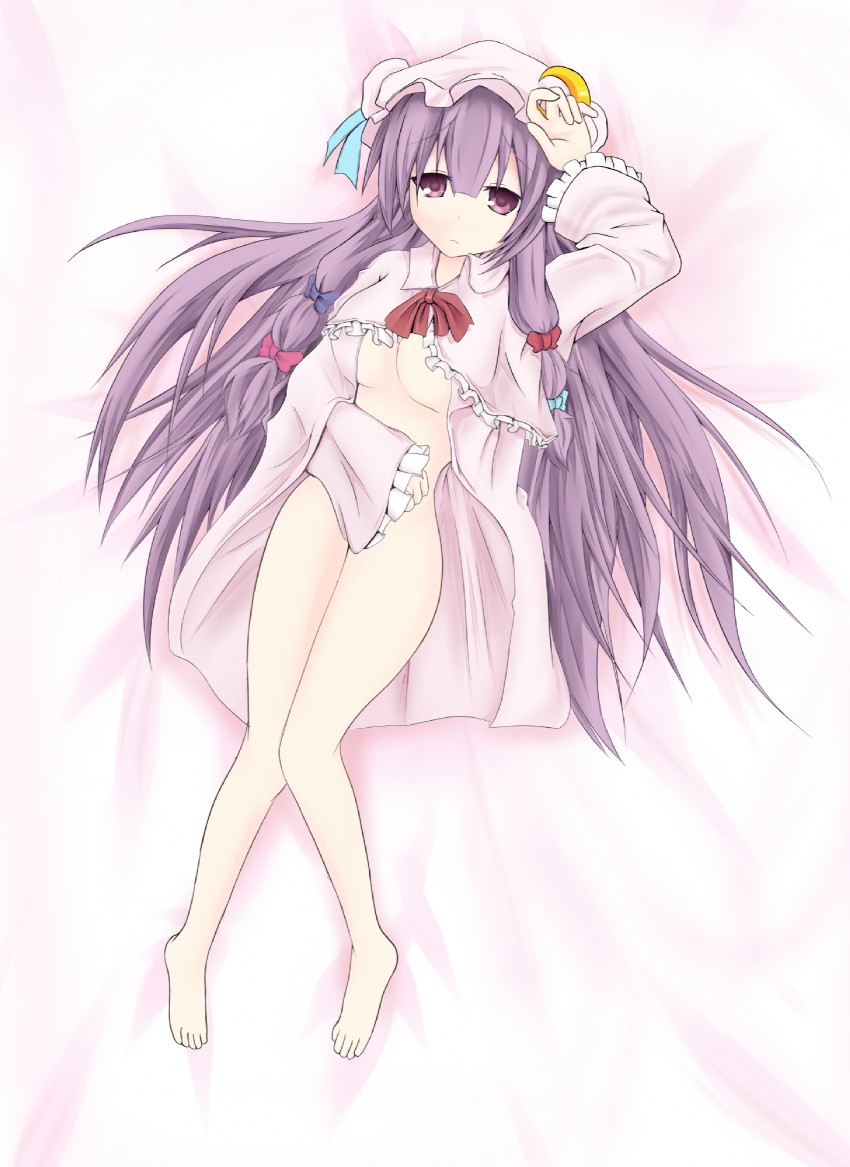 patchouli knowledge (touhou) drawn by ebi_senbei
