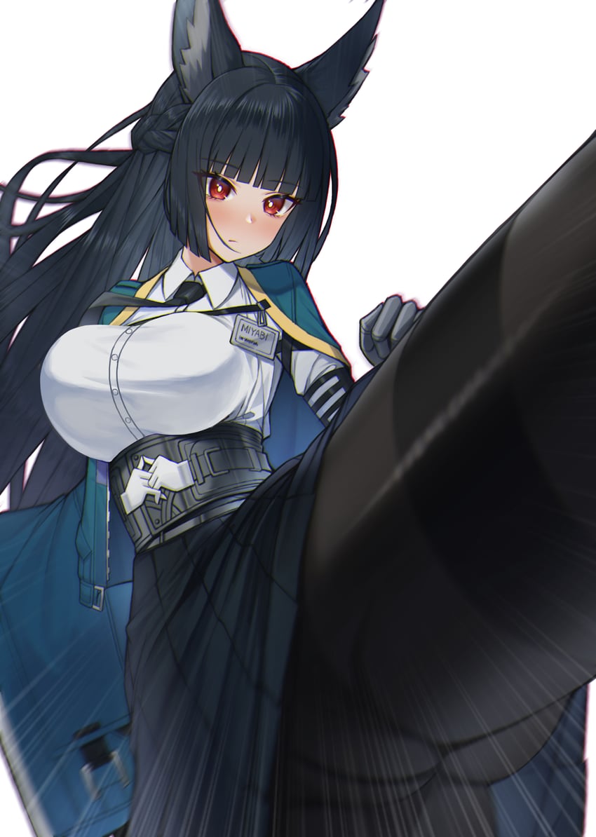 hoshimi miyabi (zenless zone zero) drawn by hank_(gogaek)