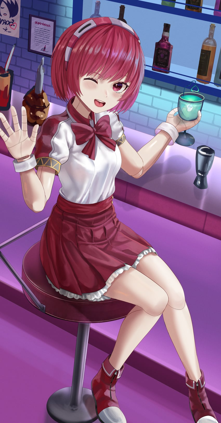 dorothy haze (va-11 hall-a) drawn by silvertsuki