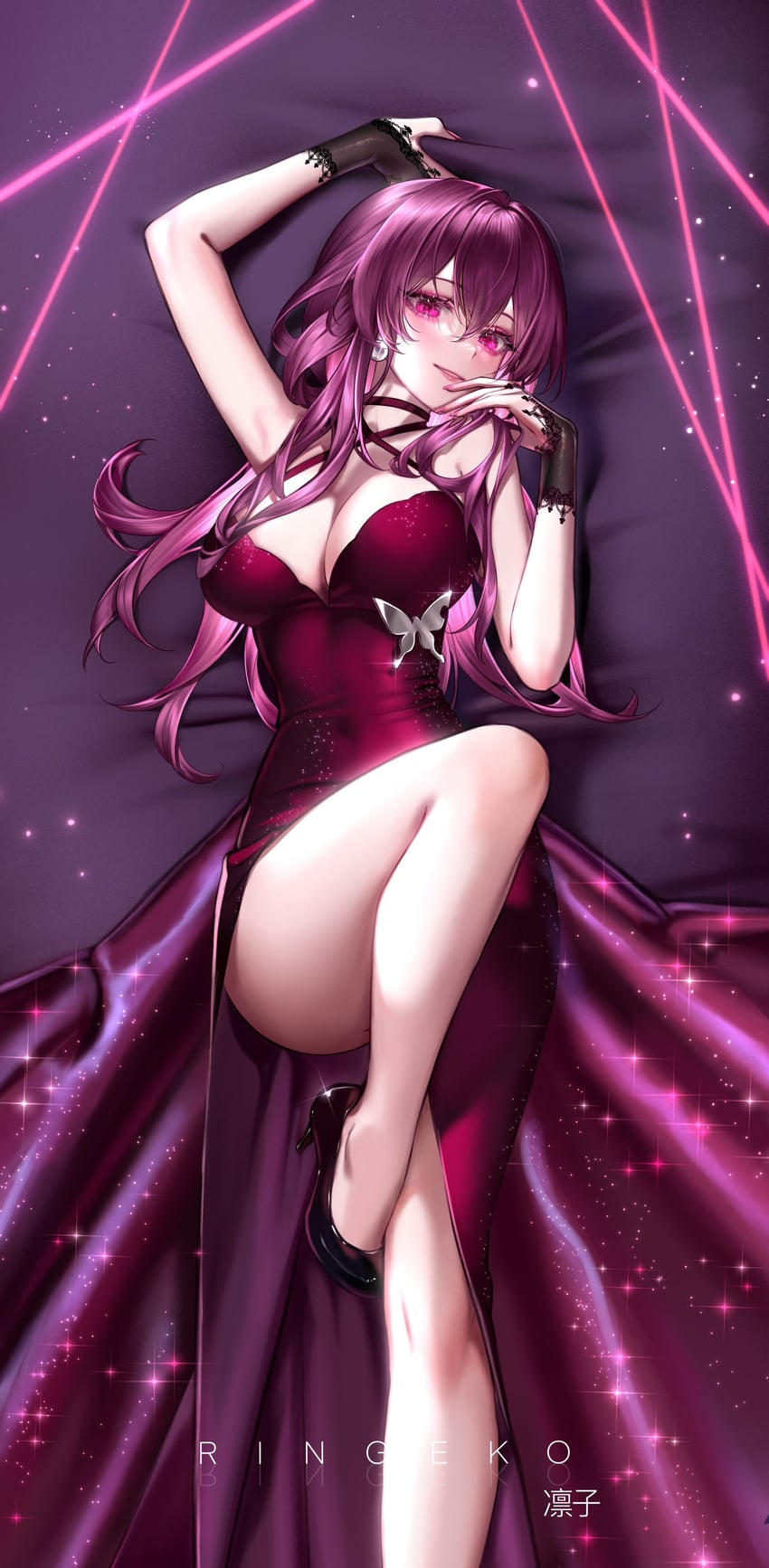 kafka (honkai and 1 more) drawn by ringeko-chan