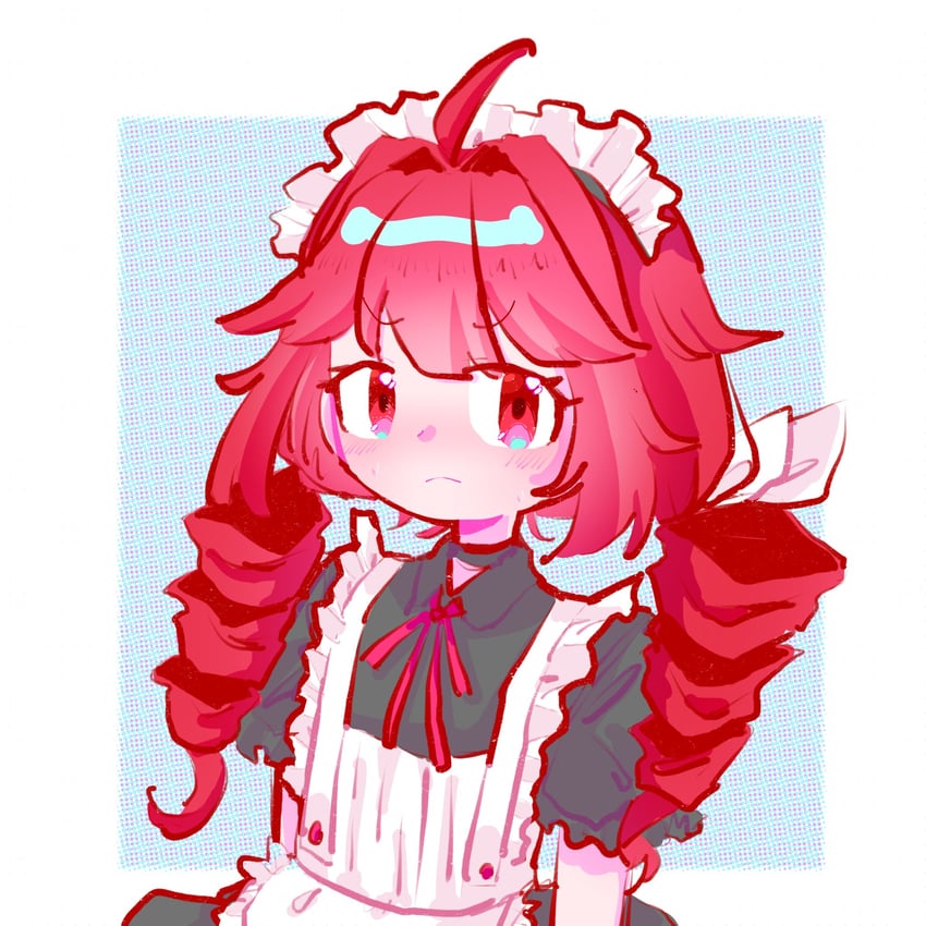 kasane teto (utau and 1 more) drawn by yue_qianye