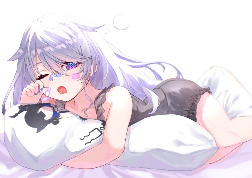 nerissa ravencroft and koseki bijou (hololive and 1 more) drawn by kroble