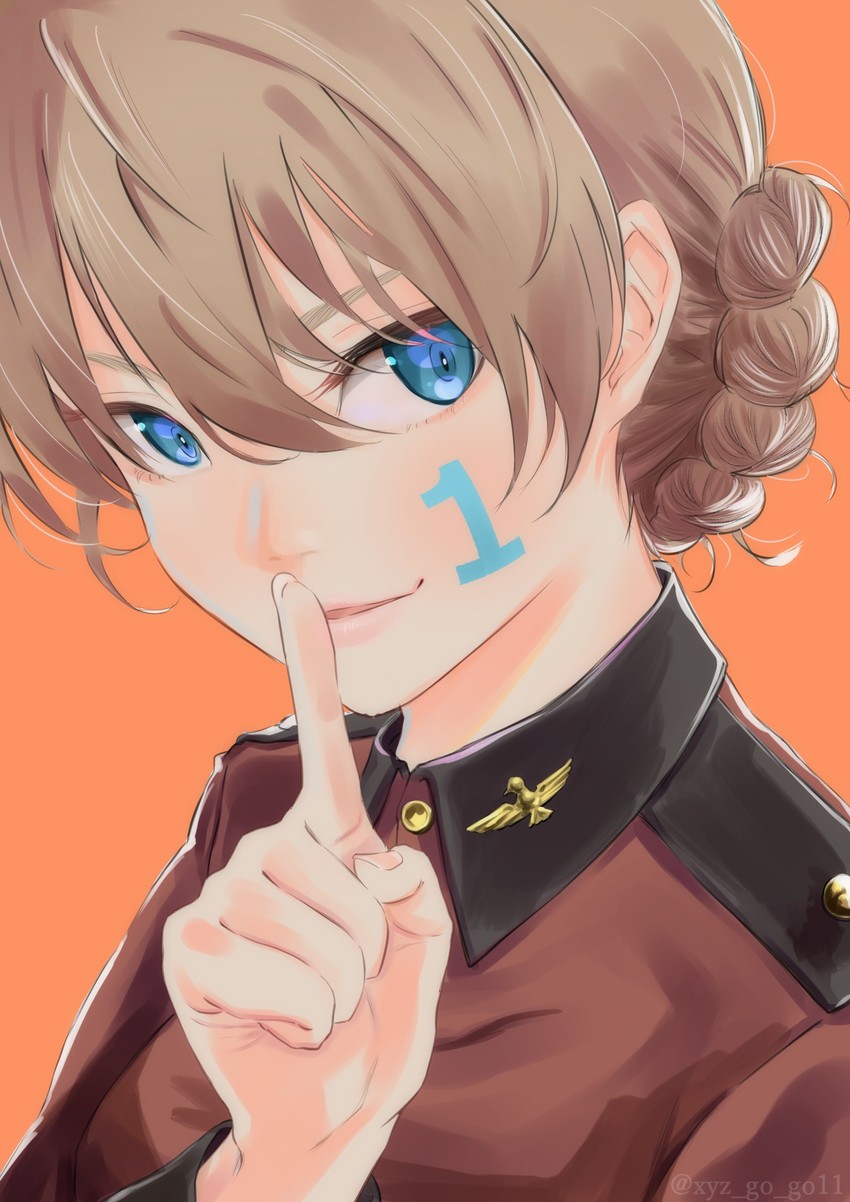 darjeeling (girls und panzer) drawn by oze_(xyz_go_go11)