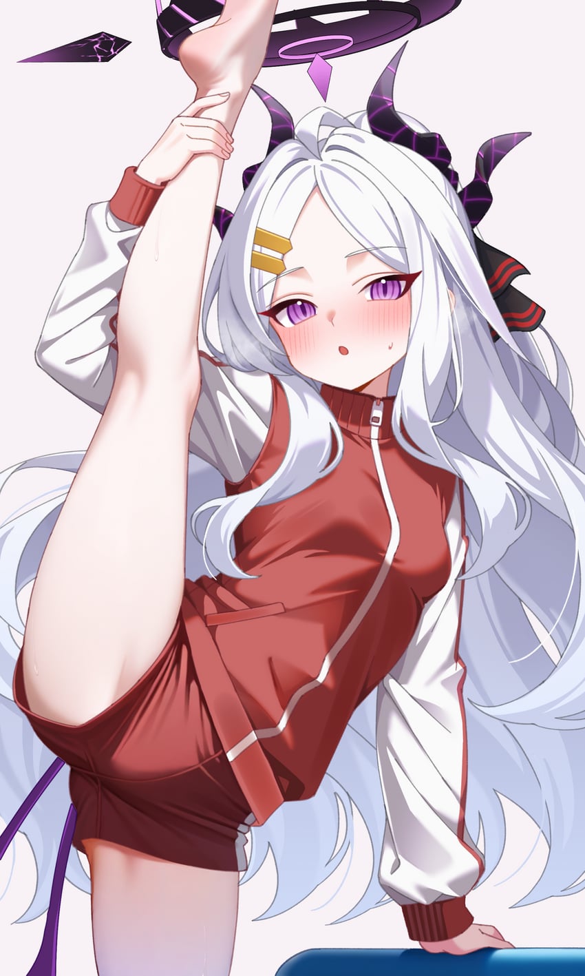 hina (blue archive) drawn by karaage_(xxxmido02)