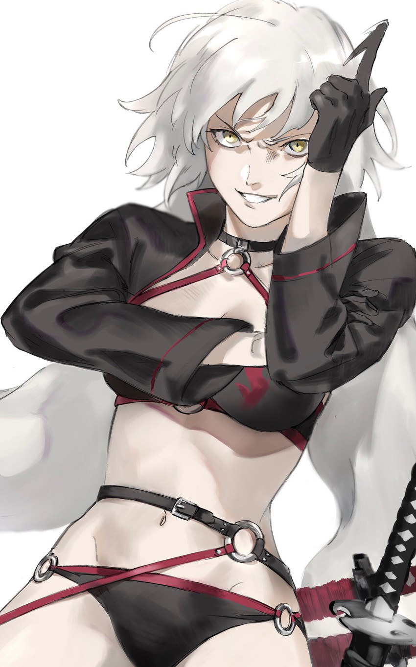 jeanne d'arc alter (fate and 1 more) drawn by roru_(lol_dessin)