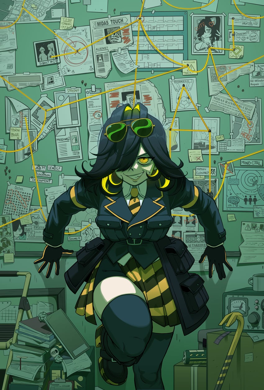midas (indie virtual youtuber) drawn by joecanvas