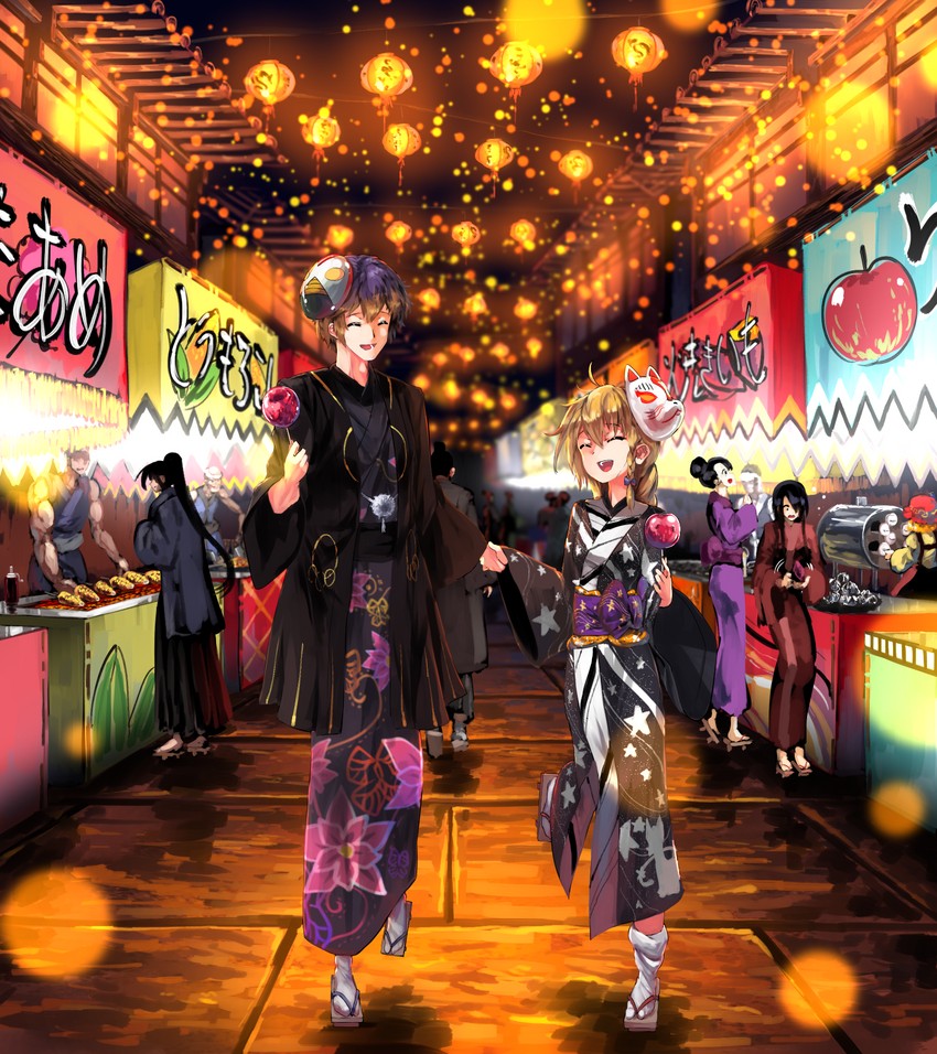 kirisame marisa, aki minoriko, and hijiri myouren (touhou and 1 more) drawn by sunnysideup