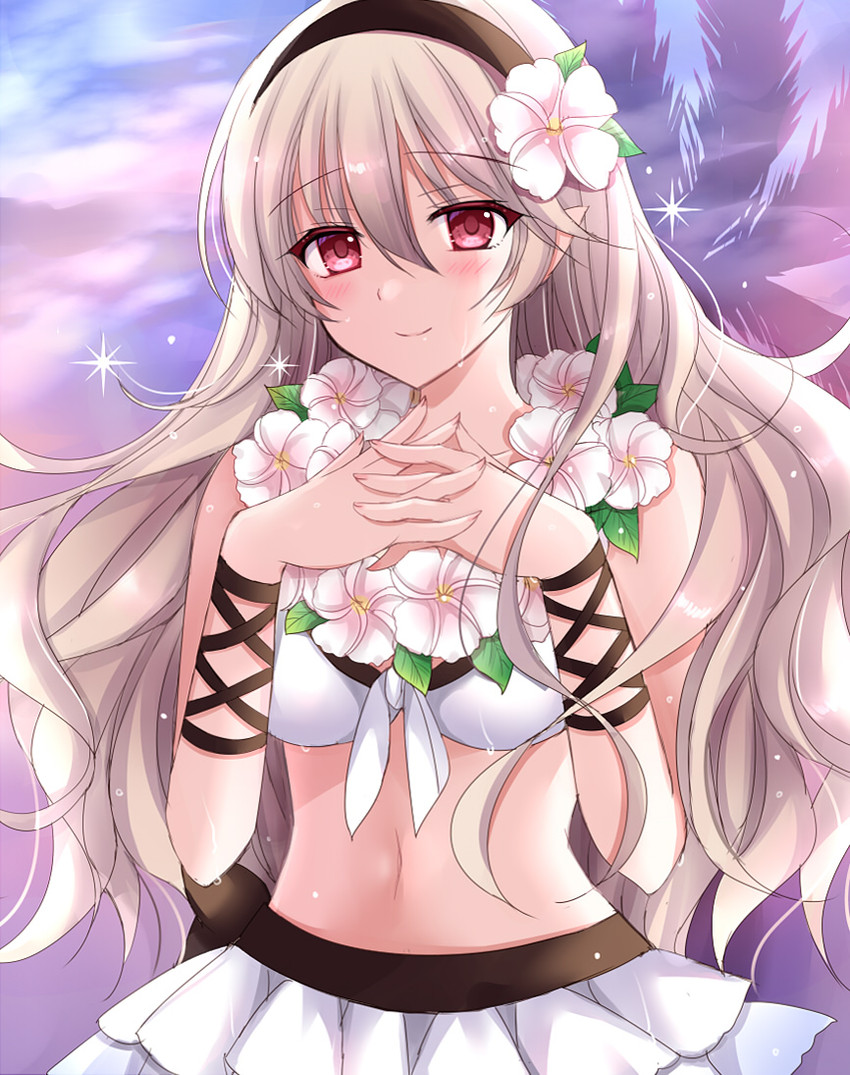 female corrin (fire emblem and 2 more) drawn by kirishima_riona