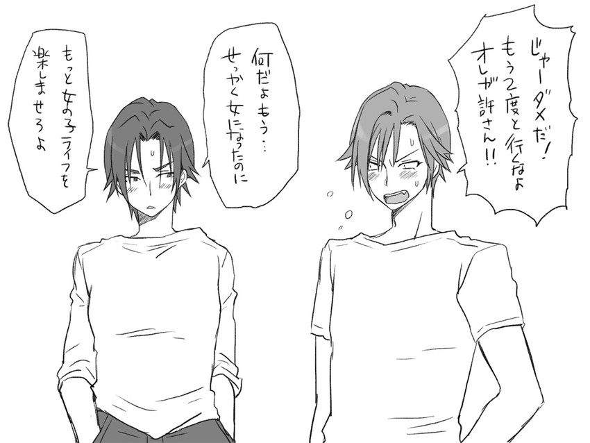 igarashi kyou and hasumi souji (seitenkango. shinyuu to) drawn by eroe