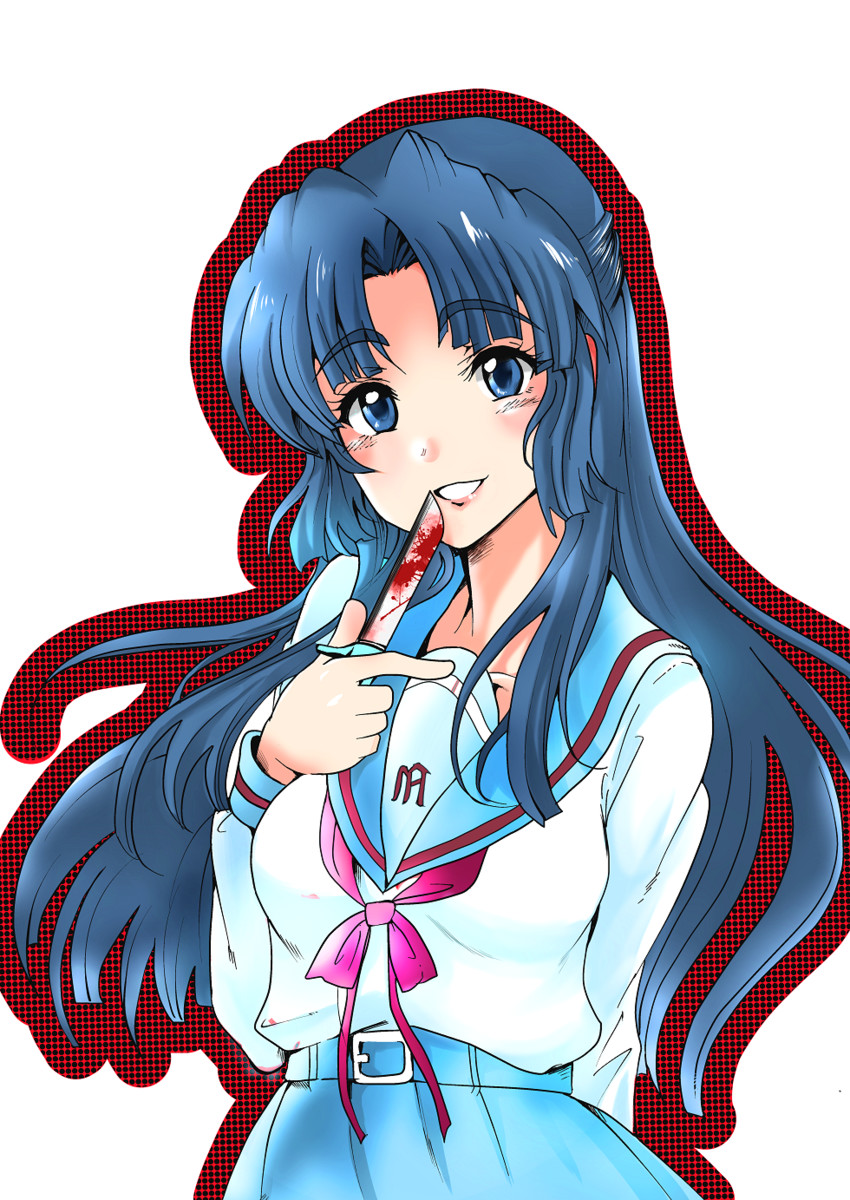 asakura ryoko (suzumiya haruhi no yuuutsu) drawn by onuma_kuma