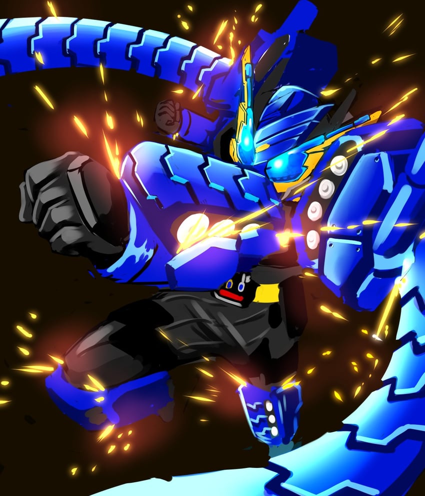 kamen rider build (kamen rider and 1 more) drawn by sugaaru_(kusyunkun)