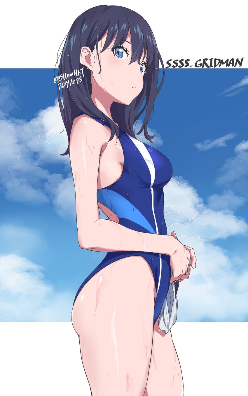 takarada rikka (gridman universe and 1 more) drawn by showhey!!